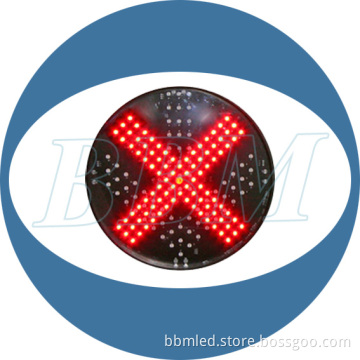 New 24VDC Decorative Traffic Lights Crossing with Red Cross